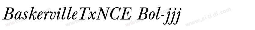 BaskervilleTxNCE Bol字体转换